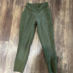 REI Olive Green Performance Leggings